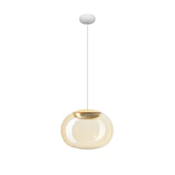 Stilnovo La Mariée LED-Hängelampe gold/weiß
