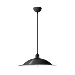 Stilnovo Lampiatta LED-Hängelampe, Ø 50cm, schwarz