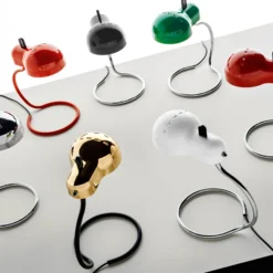 Stilnovo Minitopo LED-Tischlampe, schwarz