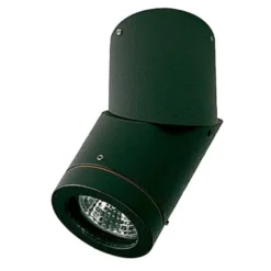Strahler Soleo, schwarz, IP44, schwenkbar, Aluminium