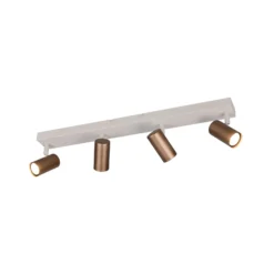 Strahler Taryn, braun, Länge 62 cm, 4-flg., Mini-GU10