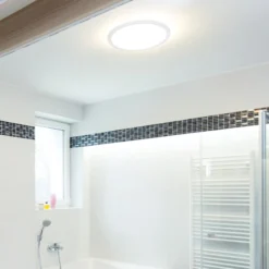 Sylvania LED-Deckenlampe SylRadiance, Ø 30 cm weiß PMMA IP54
