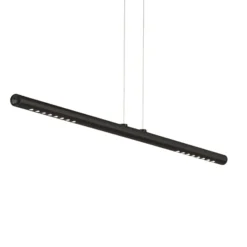 TECNOLUMEN LUM S Hängeleuchte, 85 cm, schwarz