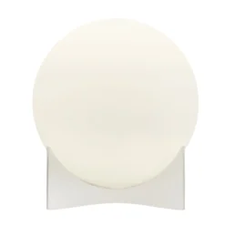 Terzani Tischleuchte Oscar, weiß, Ø 20 cm, Glas