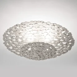 Terzani Tresor Designer-Deckenleuchte 60cm silber