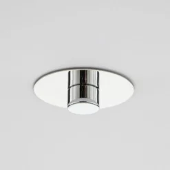 Textil-Deckenlampe Andria, 60 cm, hellgrau
