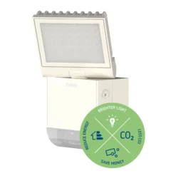 Theben LED-Außenwandleuchte theLeda S8-100, weiß, Sensor