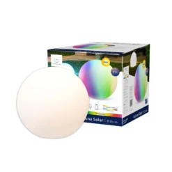 tint Calluna Solar LED-Kugel, CCT, RGB, Ø 35 cm