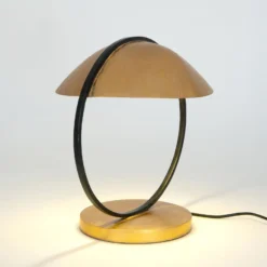 Tischlampe MEZZADORA, gold/schwarz, Höhe 35 cm Metall 2 x G9