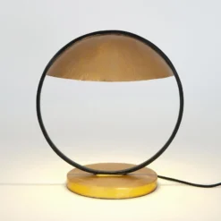 Tischlampe MEZZADORA, gold/schwarz, Höhe 35 cm Metall 2 x G9