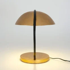 Tischlampe MEZZADORA, gold/schwarz, Höhe 35 cm Metall 2 x G9