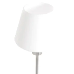 Tischleuchte Ancilla, stahl, Höhe 33 cm, Metall, Glas, E14