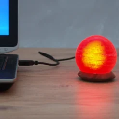 Tischleuchte Ball USB für Computer und Laptop