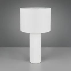 Tischleuchte Blair, weiß, Höhe 51 cm, E27, Keramik