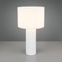 Tischleuchte Blair, weiß, Höhe 51 cm, E27, Keramik