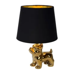 Tischleuchte Extravaganza Sir Winston gold/schwarz