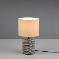 Tischleuchte Mala aus Keramik, Ø 15 cm