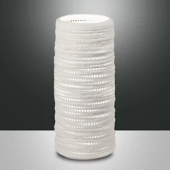 Tischleuchte Marbella aus Keramik, Höhe 25 cm