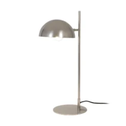 Tischleuchte Miro, silberfarben, Höhe 58 cm, Eisen/Messing