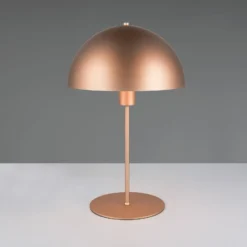 Tischleuchte Nola, coffee, Höhe 45 cm, Metall
