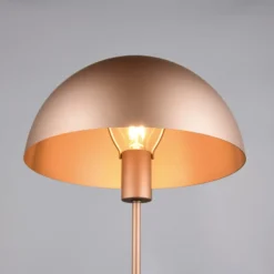 Tischleuchte Nola, coffee, Höhe 45 cm, Metall