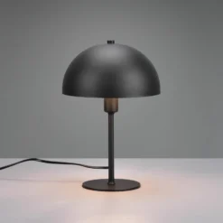 Tischleuchte Nola, schwarz/gold, Höhe 30 cm, Metall