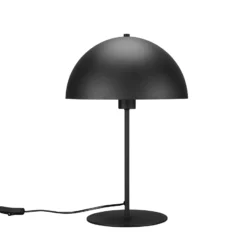 Tischleuchte Nola, schwarz/gold, Höhe 45 cm, Metall
