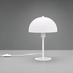 Tischleuchte Nola, weiß, Höhe 30 cm, Metall
