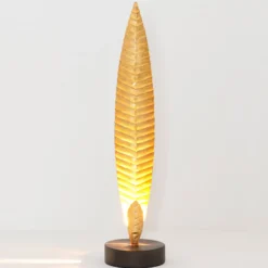 Tischleuchte Penna gold Höhe 38 cm