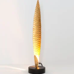 Tischleuchte Penna gold Höhe 38 cm
