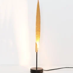 Tischleuchte Penna gold Höhe 51 cm