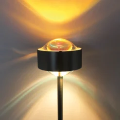 Tischleuchte Puk Eye, chrom glänzend