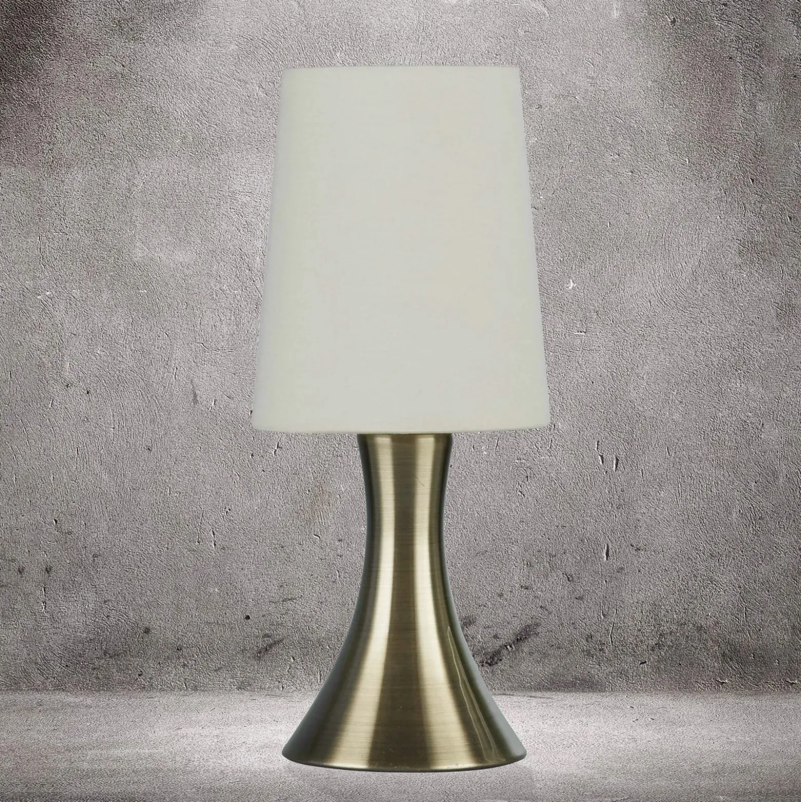 Tischleuchte Touch 3922, messing antik