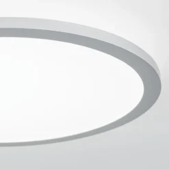 Titanfarbene LED-Deckenlampe Aria, dimmbar - 40 cm