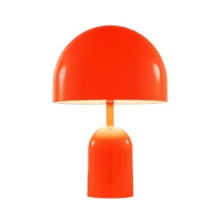 Tom Dixon Akku-Tischlampe BELL PORTABLE, rot, 28 cm IP44