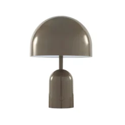 Tom Dixon Akku-Tischlampe BELL PORTABLE, taupe, 28 cm IP44