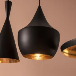 Tom Dixon Beat Range Linear Hängelampe 6fl schwarz