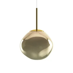 Tom Dixon Hängeleuchte Melt, Ø 28 cm, bronzefarben, Fassung
