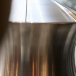 Tom Dixon LED-Hängelampe Beat Waist Unbeaten aluminiumfarben