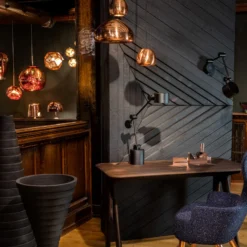 Tom Dixon LED-Hängelampe Void mini, Kupfer