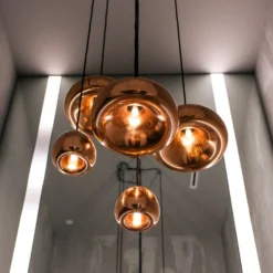 Tom Dixon LED-Hängelampe Void mini, Kupfer