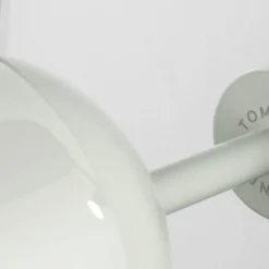Tom Dixon LED-Tischlampe Bell, hellgrau, Höhe 43 cm, dimmbar
