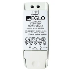 Transformator 92348 11,5V 0-40W LED, 0-70W Halogen