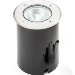 Tuva - LED-Bodeneinbauspot in runder Form, IP65