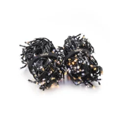 Twinkly LED-Cluster-Lichterkette, CCT, schwarz, 400-flg., 6m