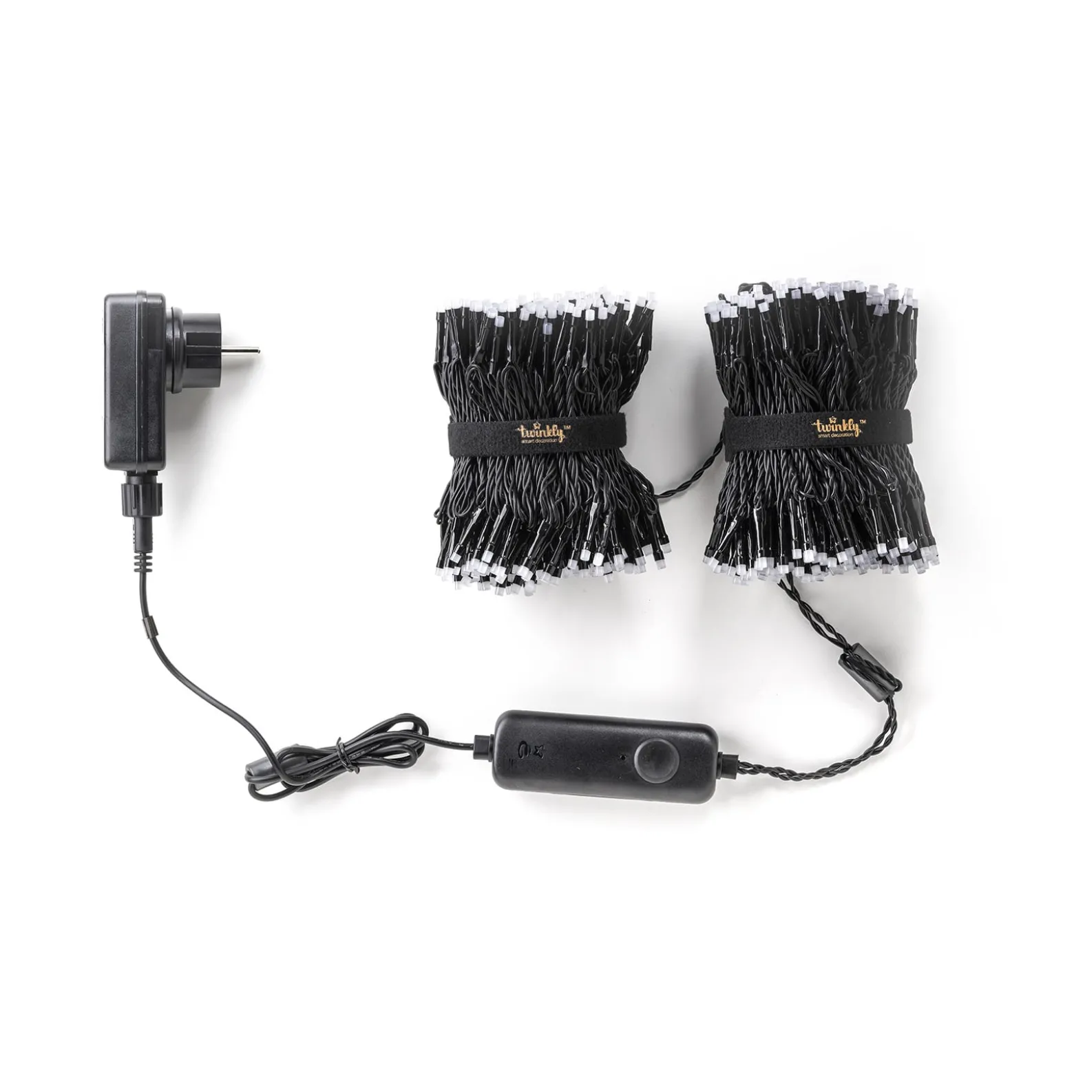 Twinkly Music Set Lichterkette schwarz 600 RGB-LED