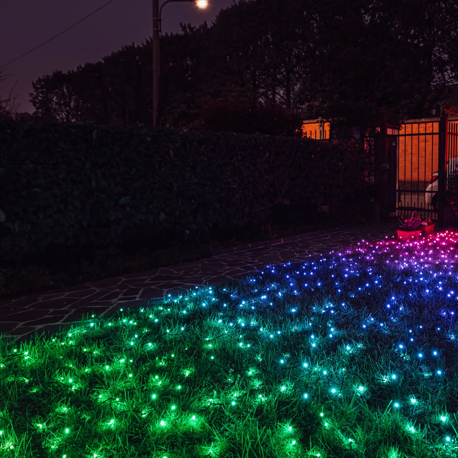 Twinkly Music Set Lichterkette schwarz 600 RGB-LED