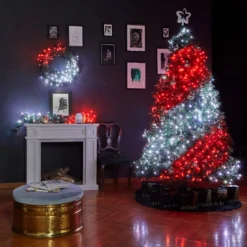 Twinkly Music Set Lichterkette schwarz 600 RGB-LED