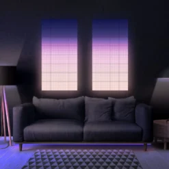 Twinkly RGB-Squares schwarz, IP20, 1+5 Starter Set