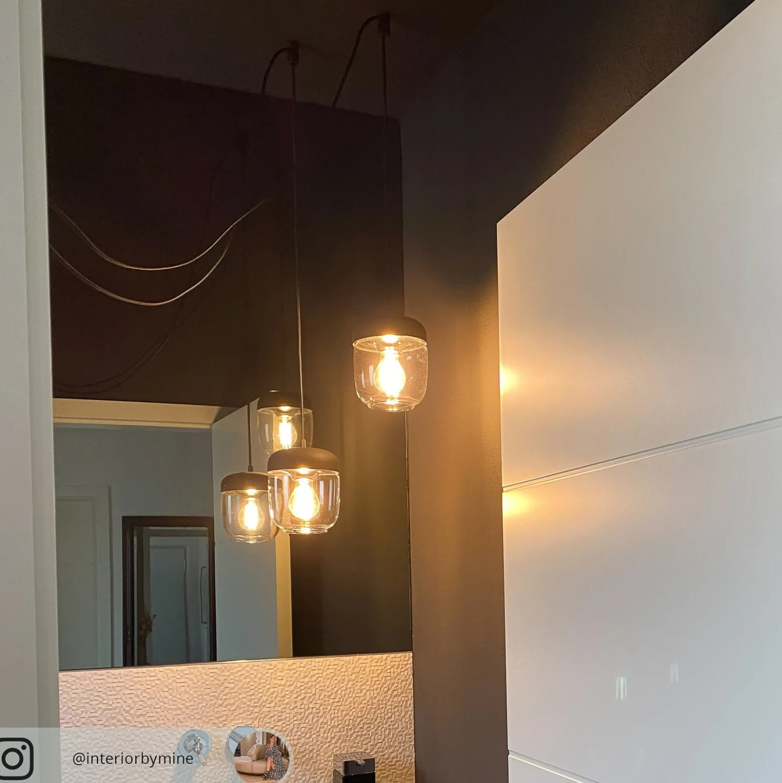 UMAGE Acorn Hängelampe 2fl schwarz/stahl